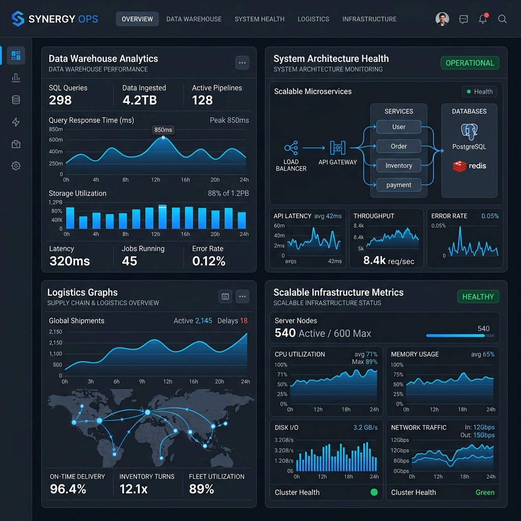Enterprise Analytics Dashboard