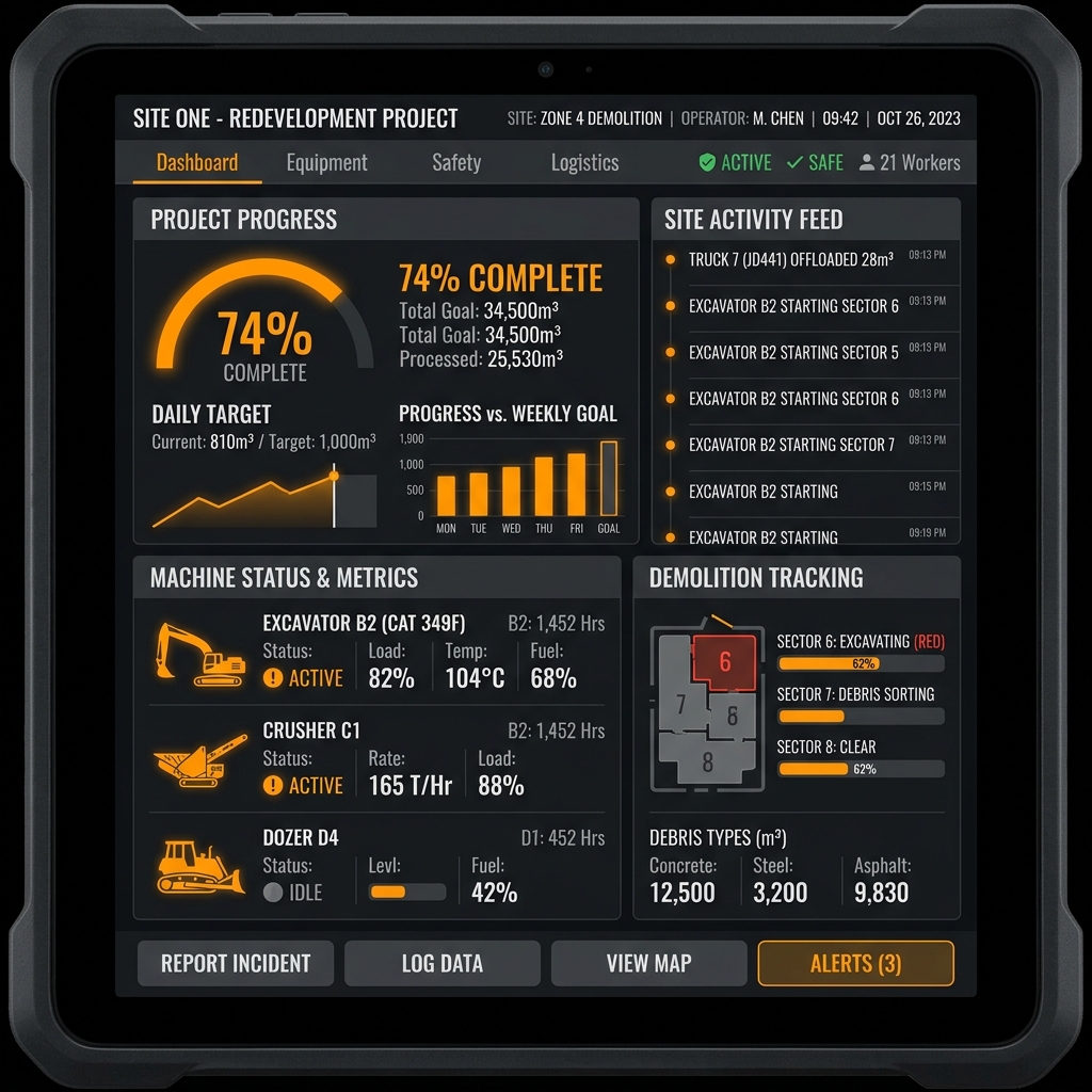Industrial Control Tablet